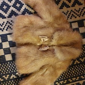 Warm faux fur coat